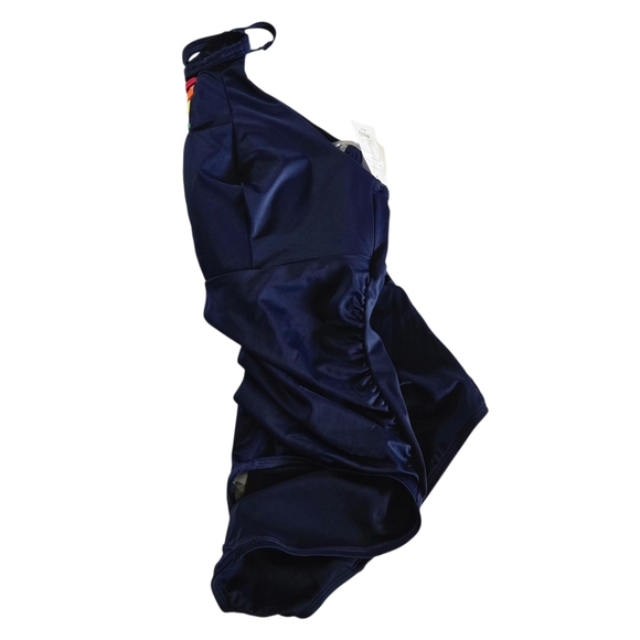 Cacique Navy One Piece Swimsuit - Picture 6 of 8